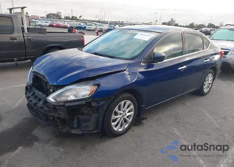 2018 Nissan Sentra Sv from USA, damaged, VIN 3N1AB7AP8JL650818